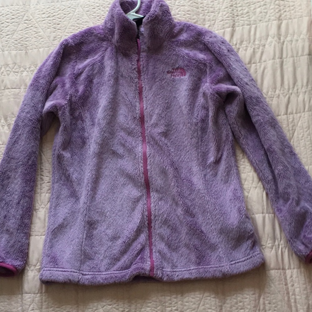purple “The North Face” Osolita jacket